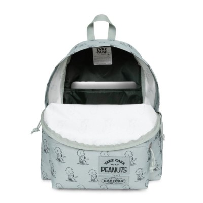 MOCHILA EASTPAK SNOOPY VERDE