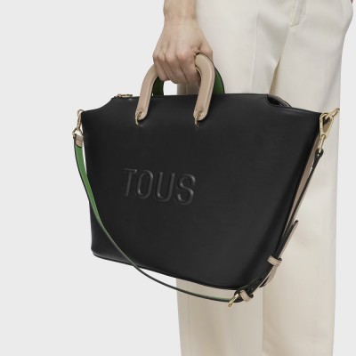 BOLSO TOUS SHOPPER HELEN NEGRO