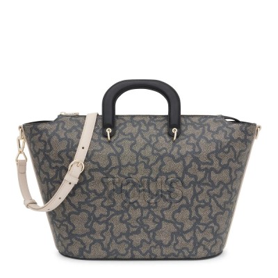 BOLSO TOUS SHOPPER KAOS ICON XL NEGRO