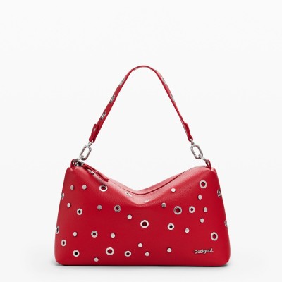 BOLSO MUJER DESIGUAL REBEL BERGAMO RED