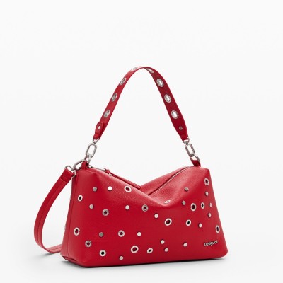 BOLSO MUJER DESIGUAL REBEL BERGAMO RED