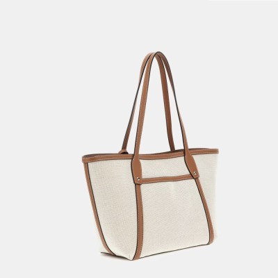 BOLSO SHOPPER GUESS SEBINA NATURAL/CAMEL