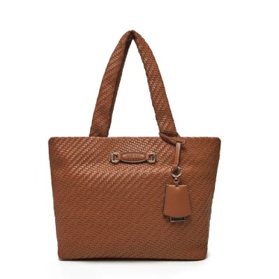 BOLSO SHOPPER GUESS FRANCY CAMEL