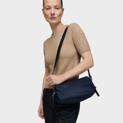 BOLSO TOUS BANDOLERA S BUCKLES SOFT AZUL MARINO