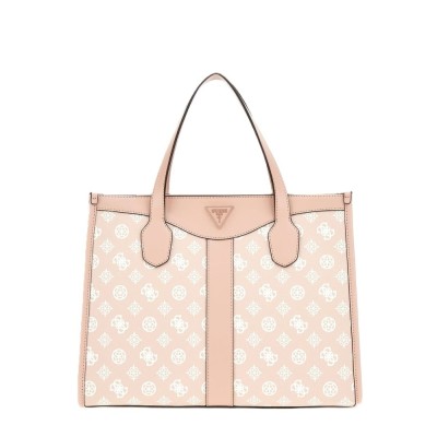 BOLSO GUESS SILVANA LOGO SAND