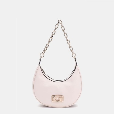 BOLSO BANDOLERA GUESS HOBO CIRCE BEIGE