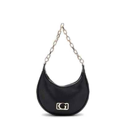 BOLSO BANDOLERA GUESS HOBO CIRCE NEGRO
