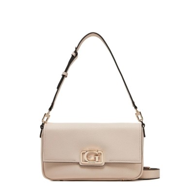 BOLSO BANDOLERA GUESS CIRCE BEIGE