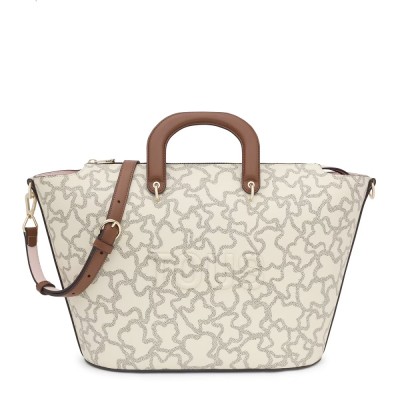 BOLSO TOUS SHOPPER KAOS ICON XL BEIGE