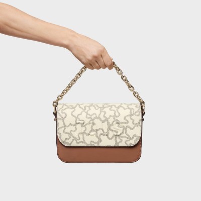 BOLSO TOUS M CHA IN KAOS ICON BEIGE