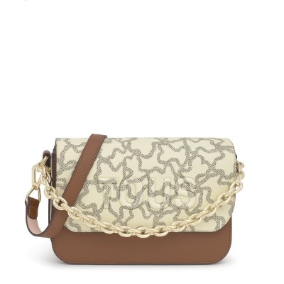 BOLSO TOUS M CHA IN KAOS ICON BEIGE