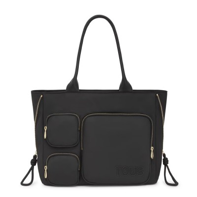 BOLSO TOUS SHOPPER ROOMY NEGRO