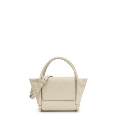 BOLSO TOUS MINI SILHOUETTE SOFT BEIGE