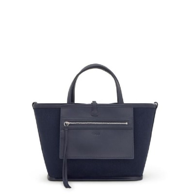 BOLSO TOUS REVERSIBLE WAY BEAR AZUL