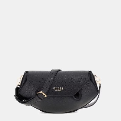 BOLSO BANDOLERA GUESS AMORETTE NEGRO